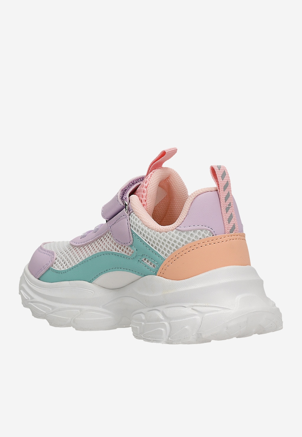 Barevné tenisky pro dívky na masivní podrážce BARTEK 87008-16 Widok 4