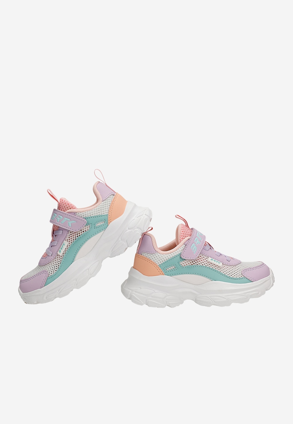 Barevné tenisky pro dívky na masivní podrážce BARTEK 87008-16 Widok 7