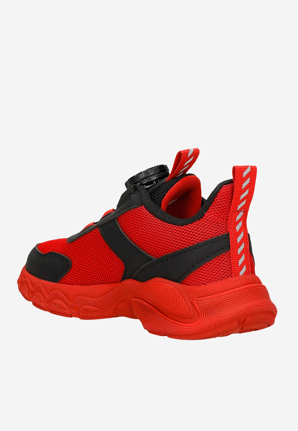 Czerwone sneakersy chłopięce z zapięciem BOA BARTEK 87015-15 Widok 3