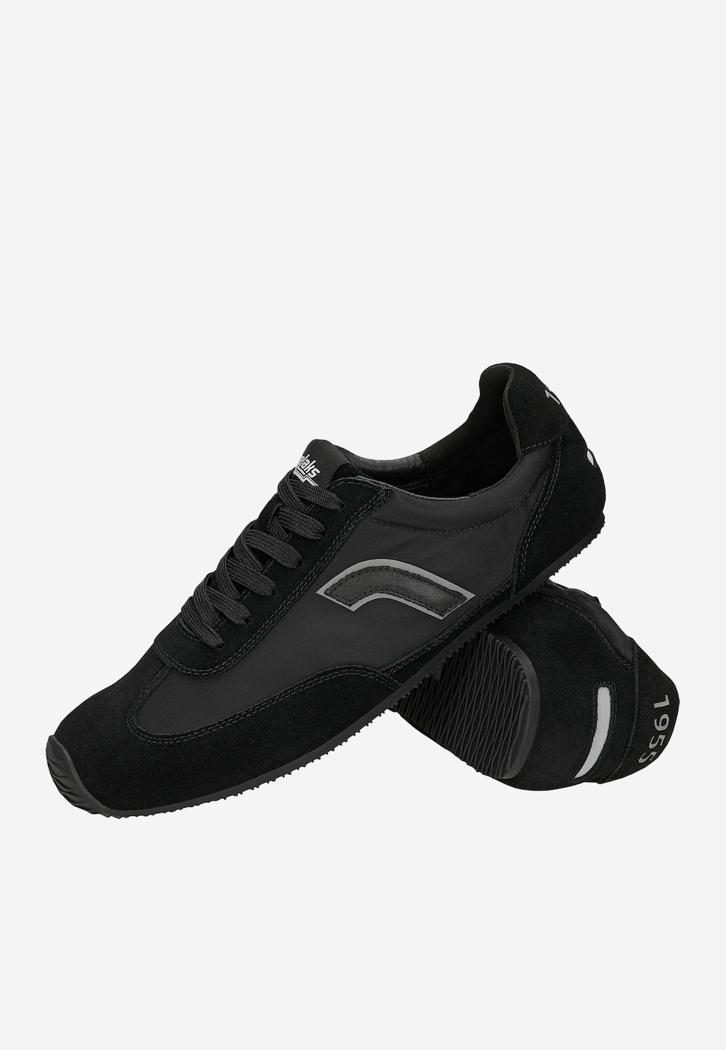 Czarne trampki barefoot RELAKS R34209-81 Widok 6