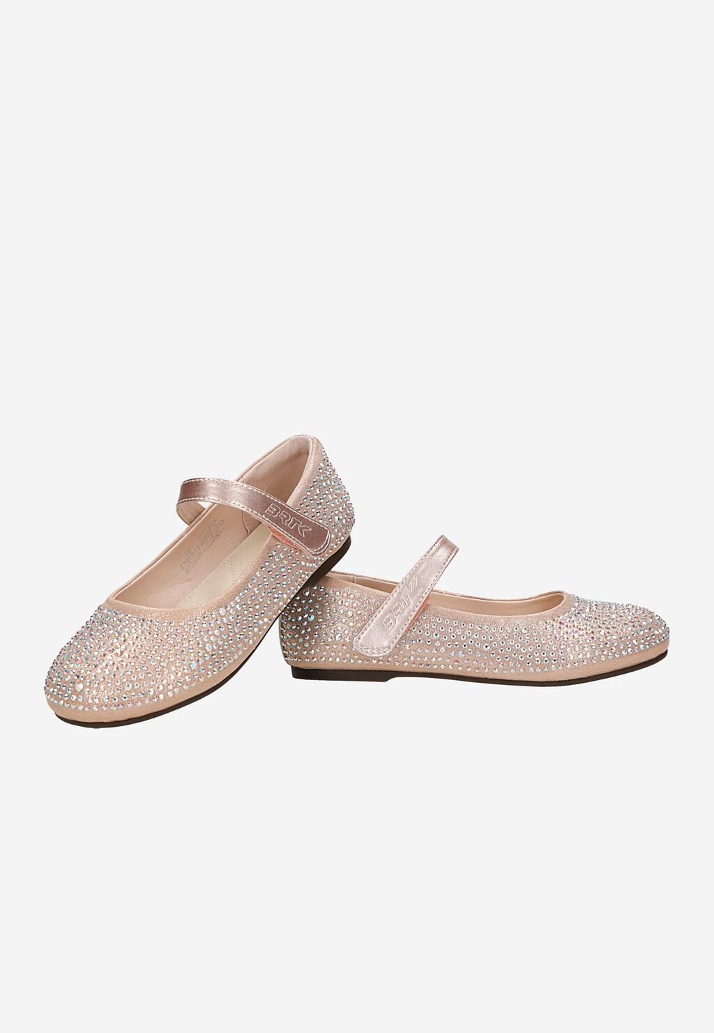 Różowe balerinki dziewczęce z kryształkami BARTEK 83019-15 Widok 6