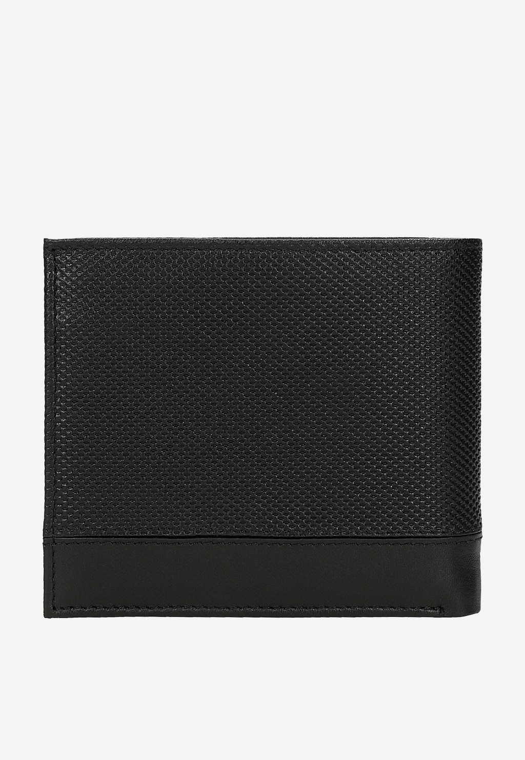 Czarny portfel męski z efektowną strukturą i ochroną RFID 91131-51 Widok 3