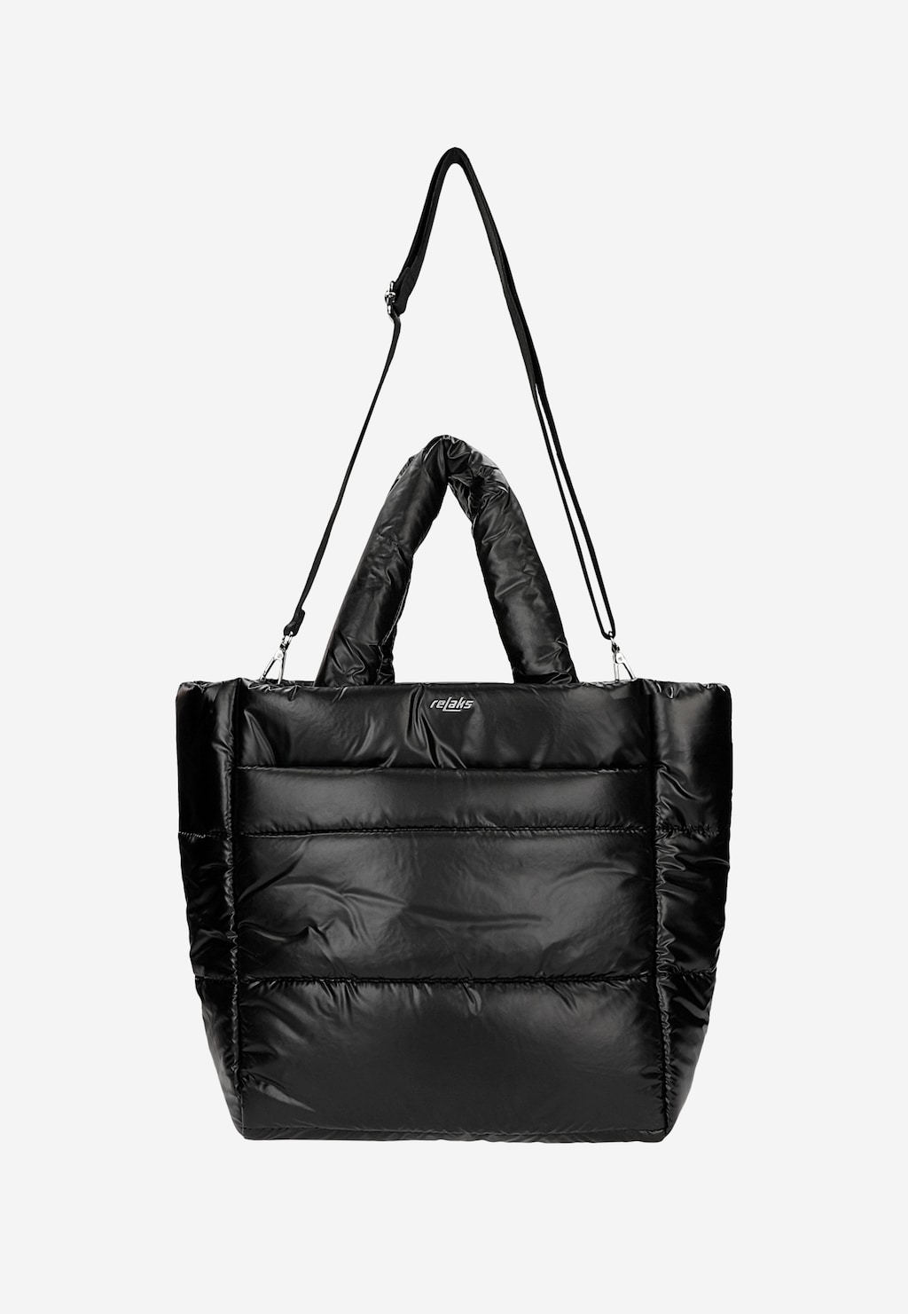 Czarna casualowa torebka damska RELAKS R8031211 Widok 4
