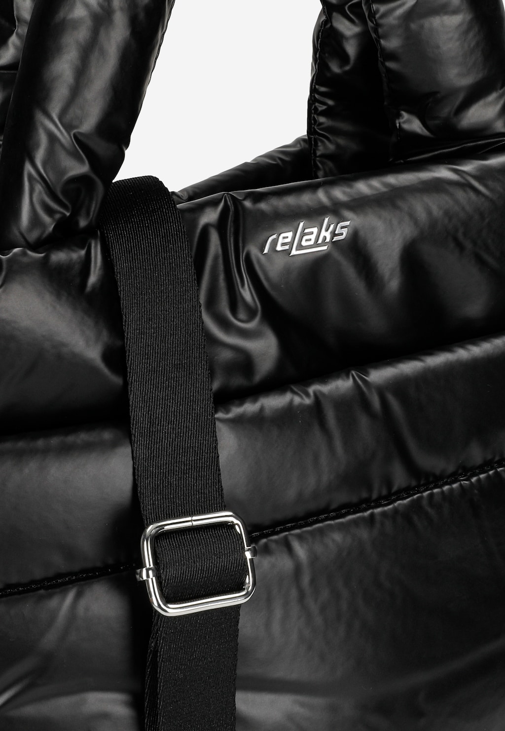 Czarna casualowa torebka damska RELAKS R8031211 Widok 7