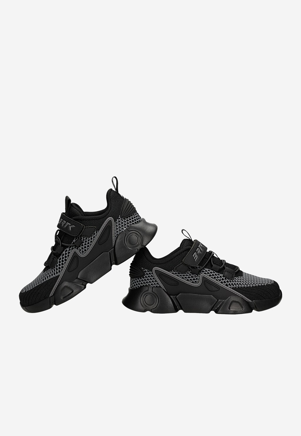 Czarne sportowe sneakersy dziecięce BARTEK 87007-11 Widok 6