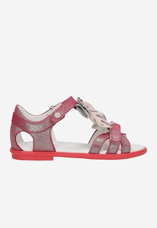 Sandály BARTEK 16182042, pro dívky, růžové