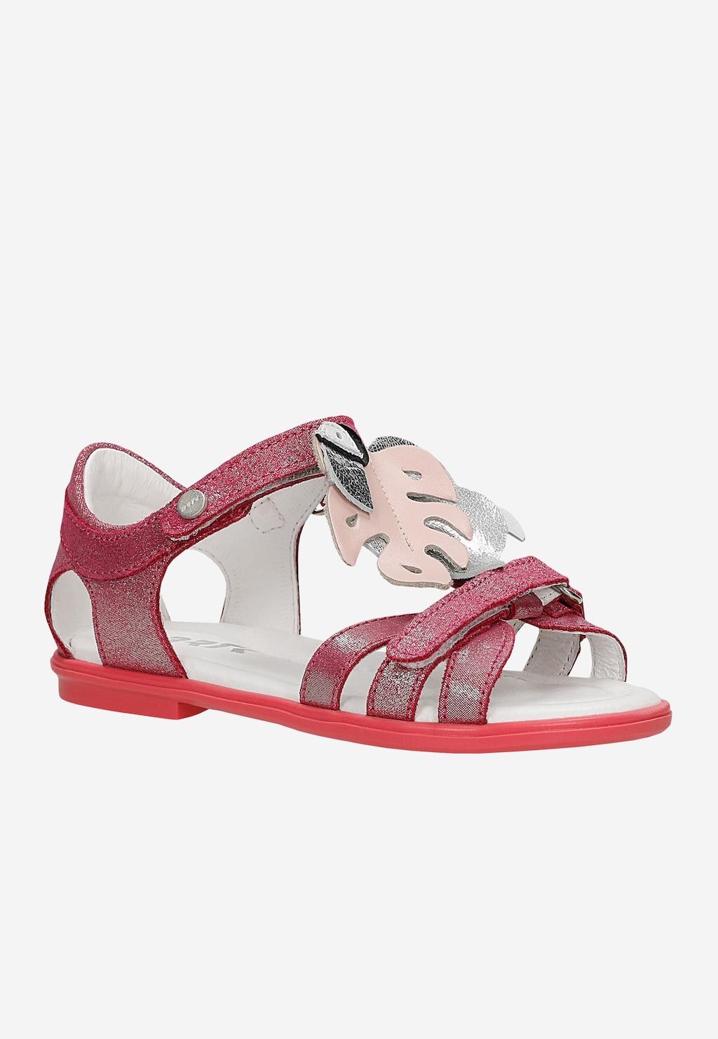 Sandały BARTEK 16182042, dla dziewcząt, różowy Widok 2