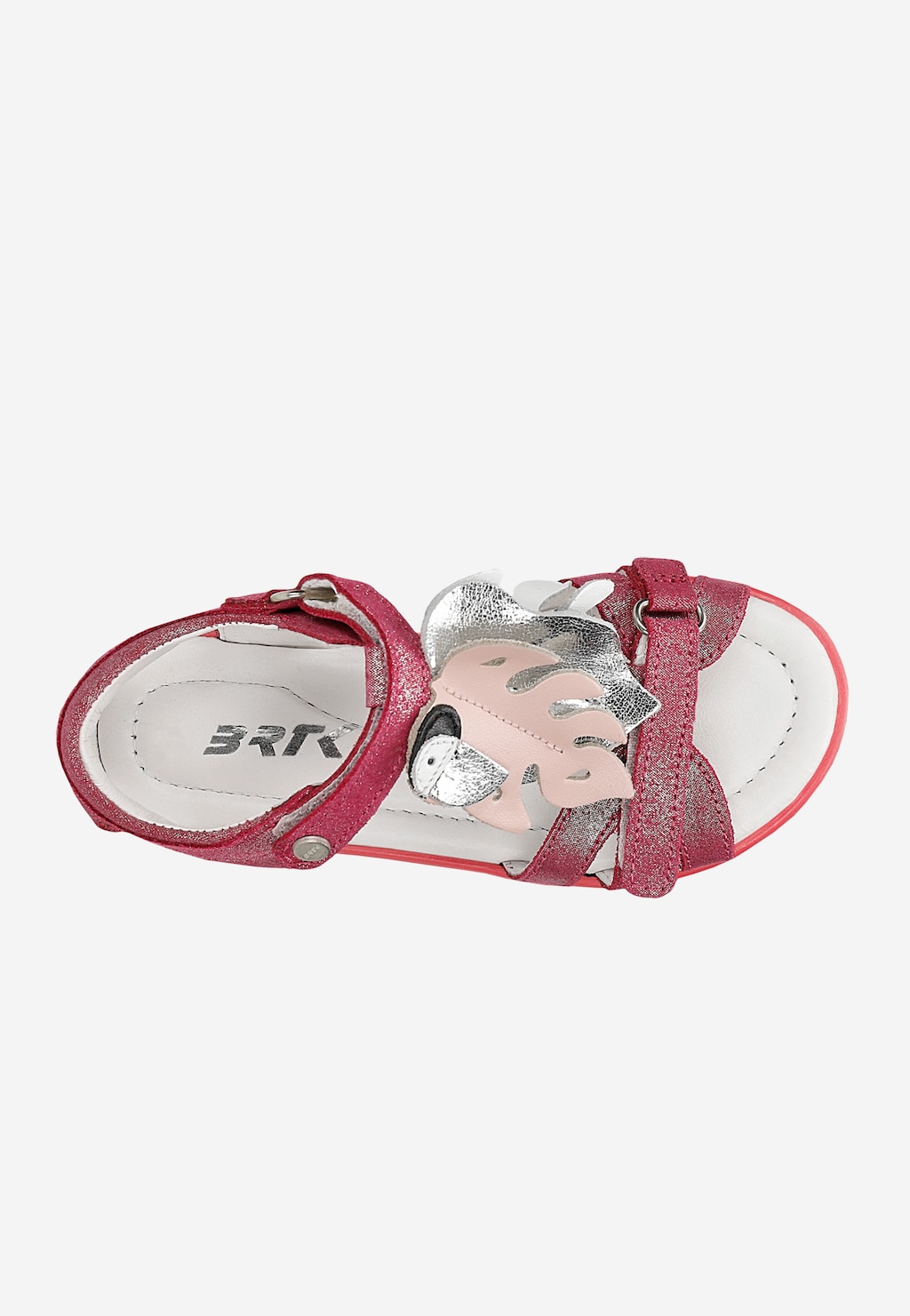 Sandały BARTEK 16182042, dla dziewcząt, różowy Widok 4