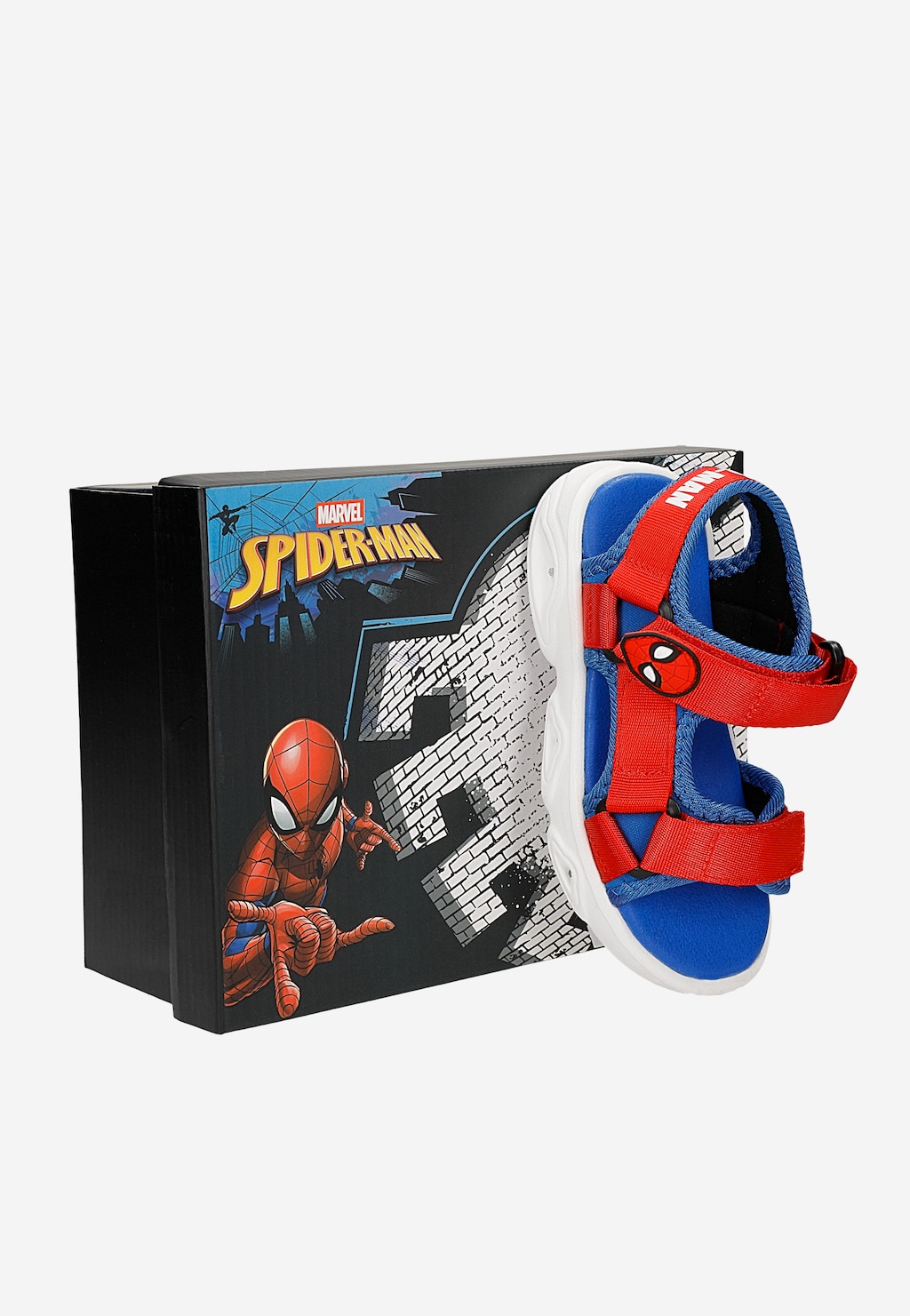 Sandały chłopięce Spider-man ze świecącą podeszwą BARTEK 89006-45 Widok 9