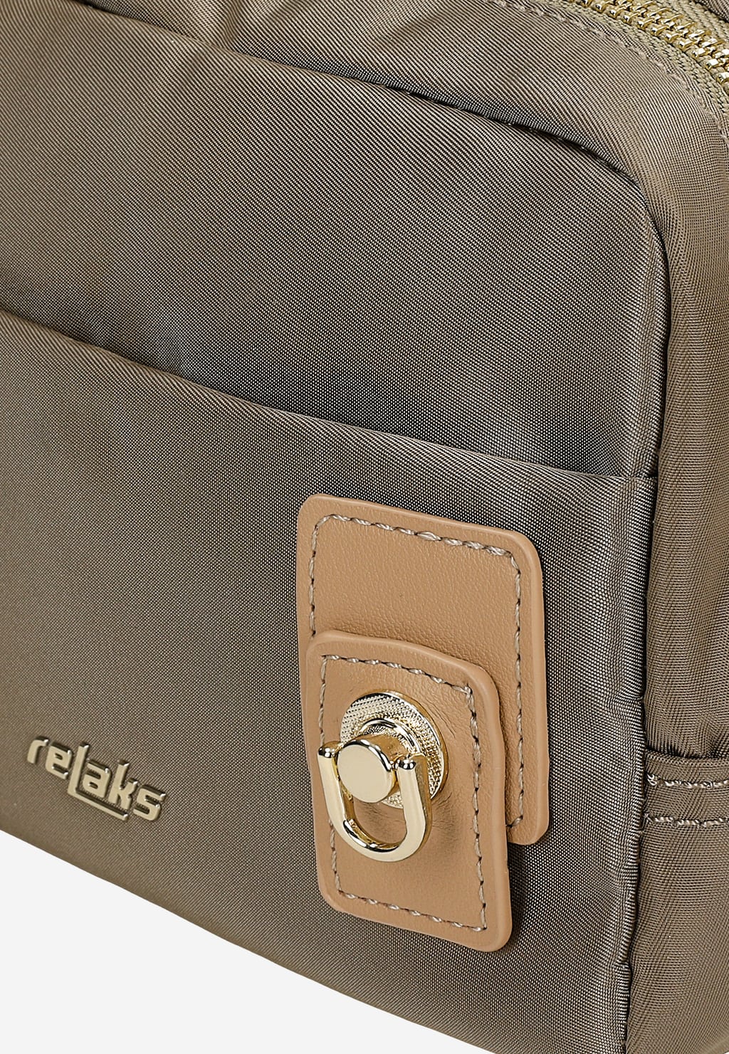 Beżowa torebka damska RELAKS R80307-17 Widok 7