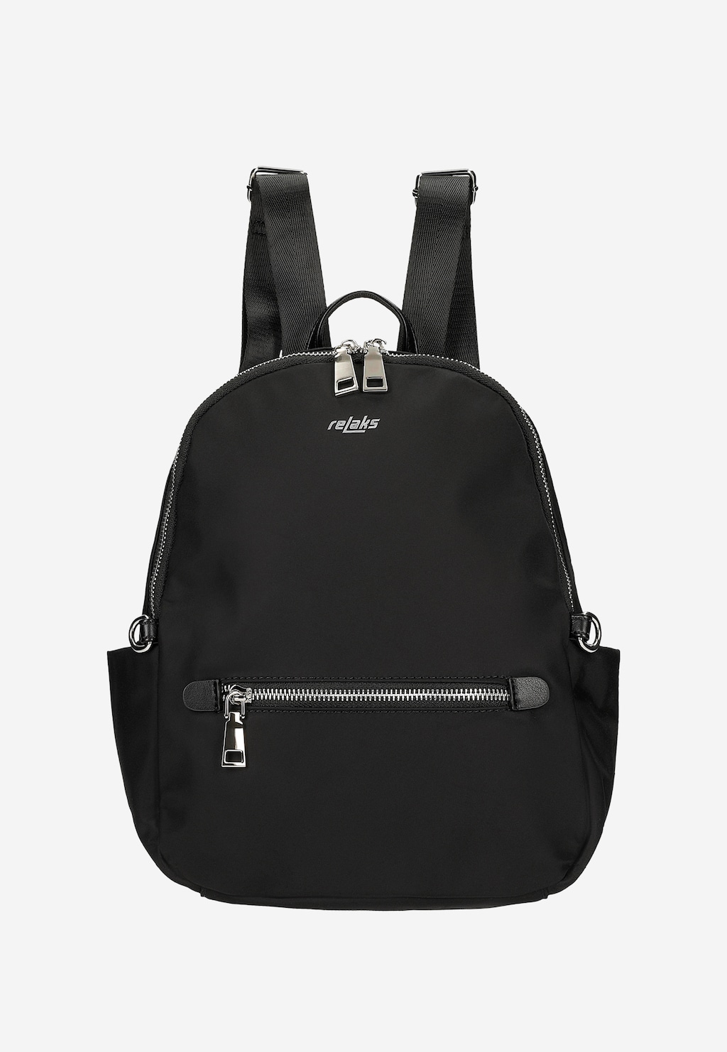 Mały czarny plecak damski RELAKS R90011-11 Widok 2
