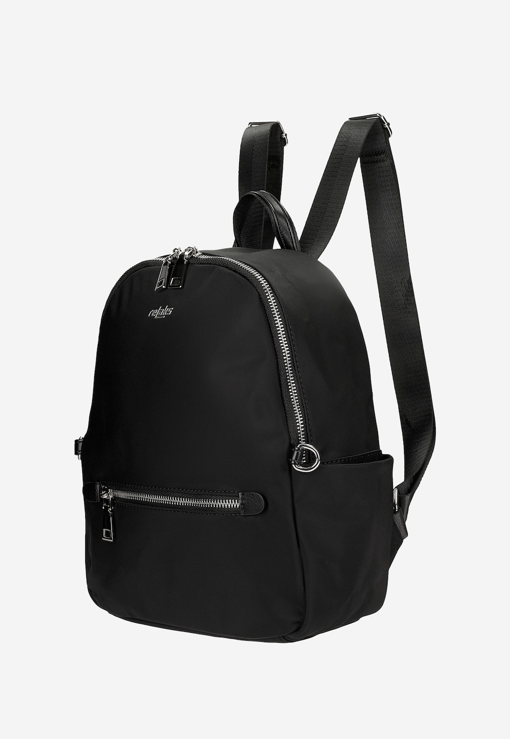 Mały czarny plecak damski RELAKS R90011-11 Widok 3