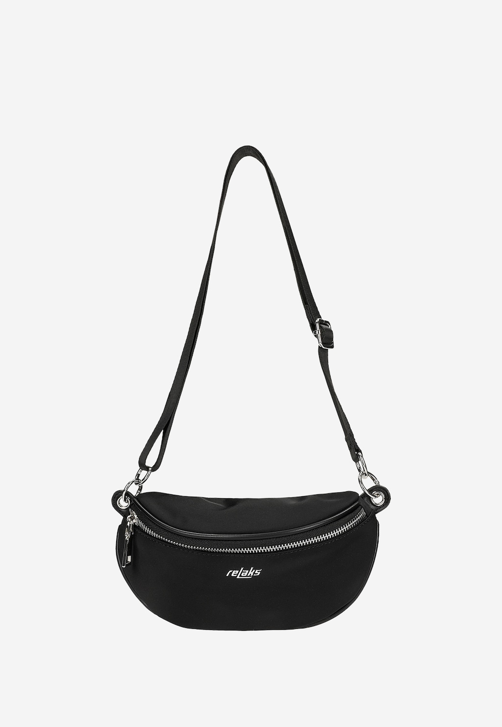 Mały czarny plecak damski RELAKS R90011-11 Widok 8