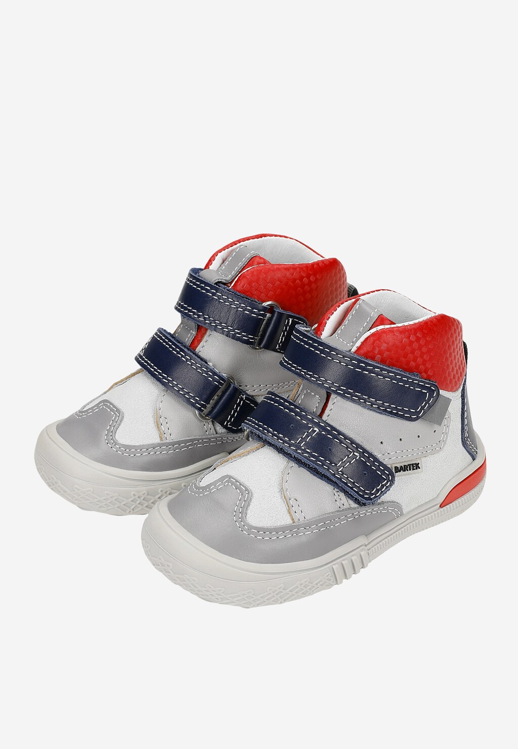 Tenisky BARTEK 21704-035, pre chlapcov, bielo-modré Widok 8