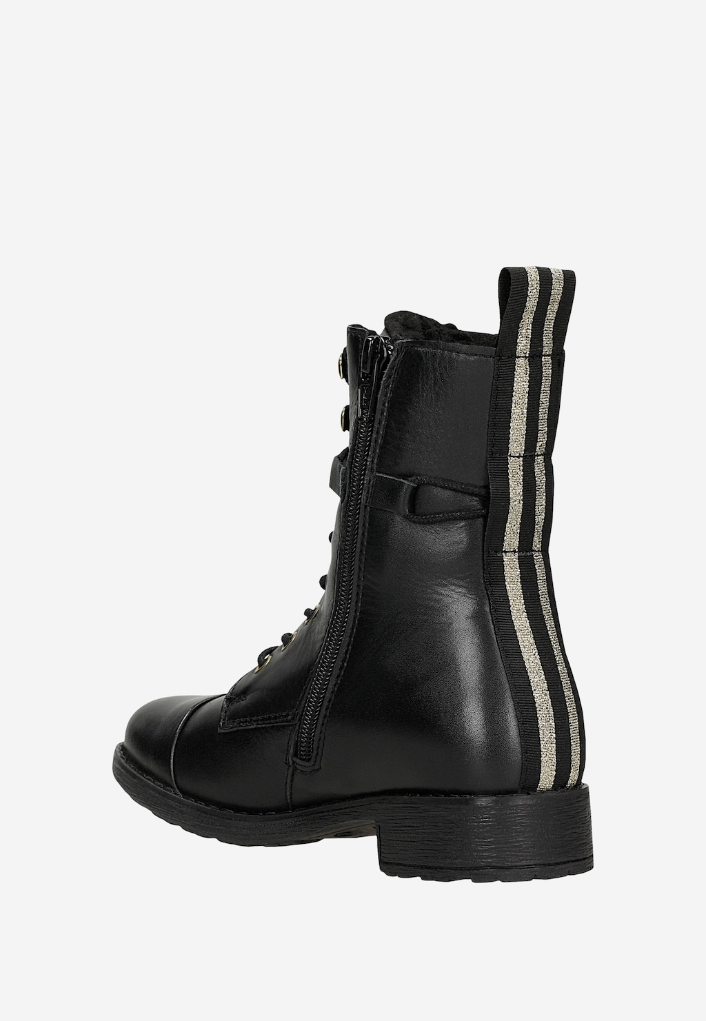 Trzewiki ocieplane Wojas x Bartek 8400251, dla dziewcząt, czarny Widok 3