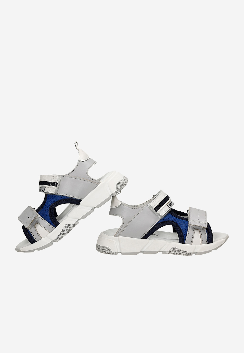 Sandały BARTEK 19032002, szaro-niebieski Widok 6