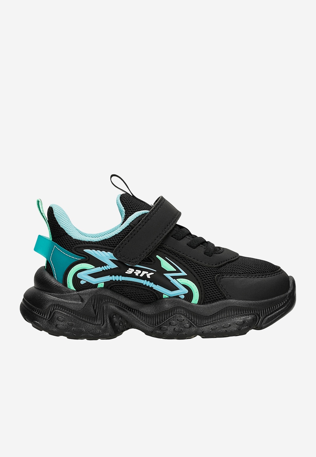 Sportowe sneakersy chłopięce z siateczkową cholewką i futurystycznymi detalami BARTEK 87022-17 Widok 1