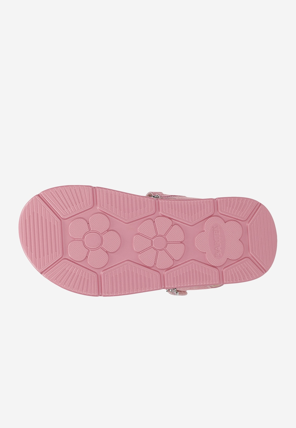 Różowe sandały dziewczęce z kwiatowymi detalami BARTEK 84416-65 Widok 5