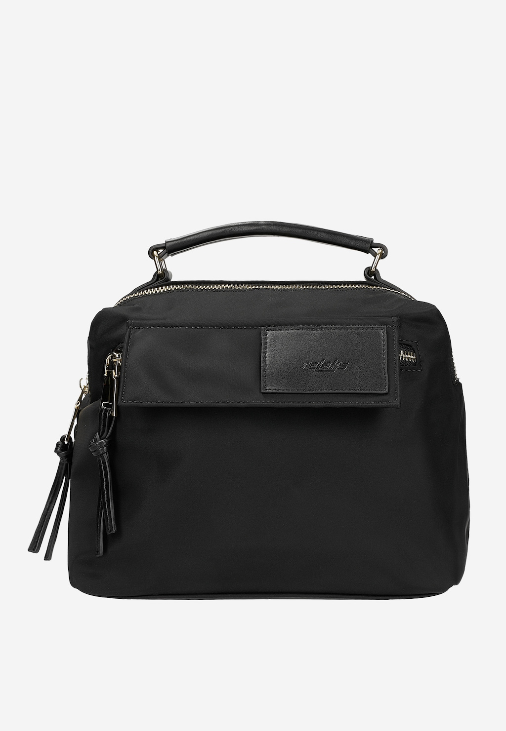 Czarna torebka damska RELAKS R80305-11 Widok 1