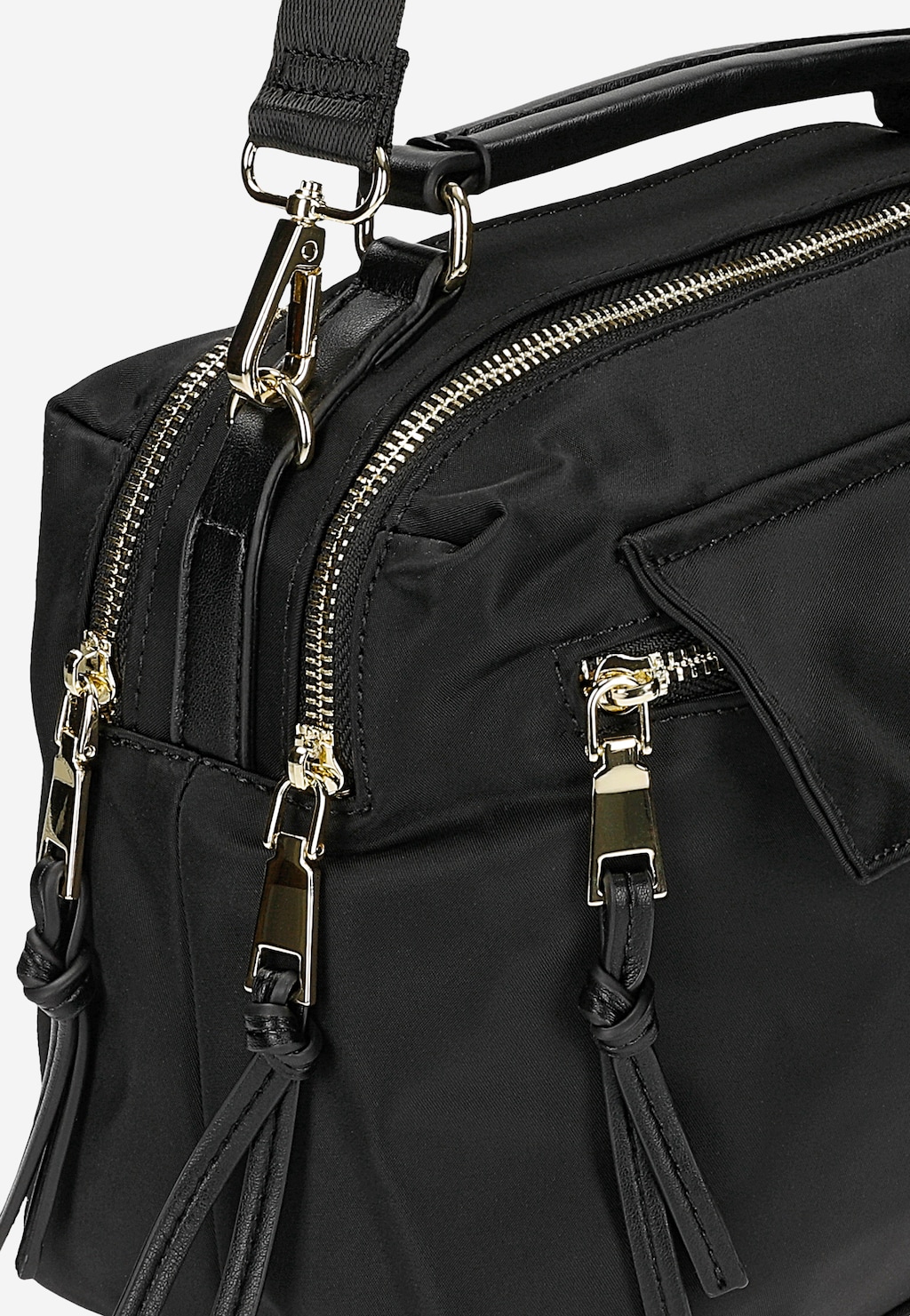 Czarna torebka damska RELAKS R80305-11 Widok 6