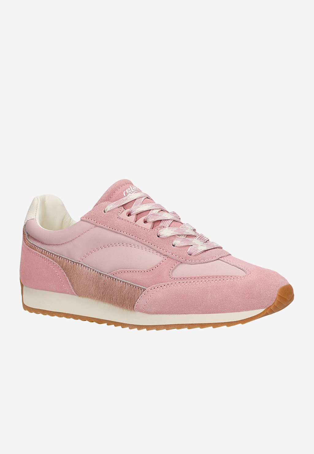 Różowe sneakersy damskie RELAKS R46187-15 Widok 2