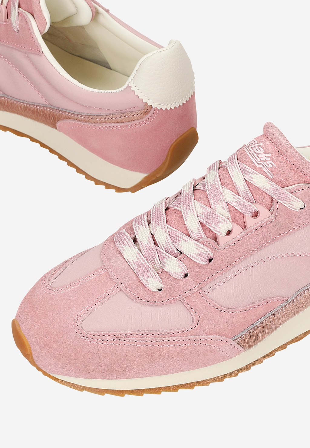 Różowe sneakersy damskie RELAKS R46187-15 Widok 6