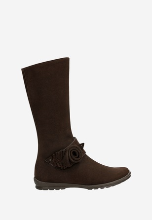 Čižmy BARTEK W-34709/0G3, pre dievčatá, hnedé