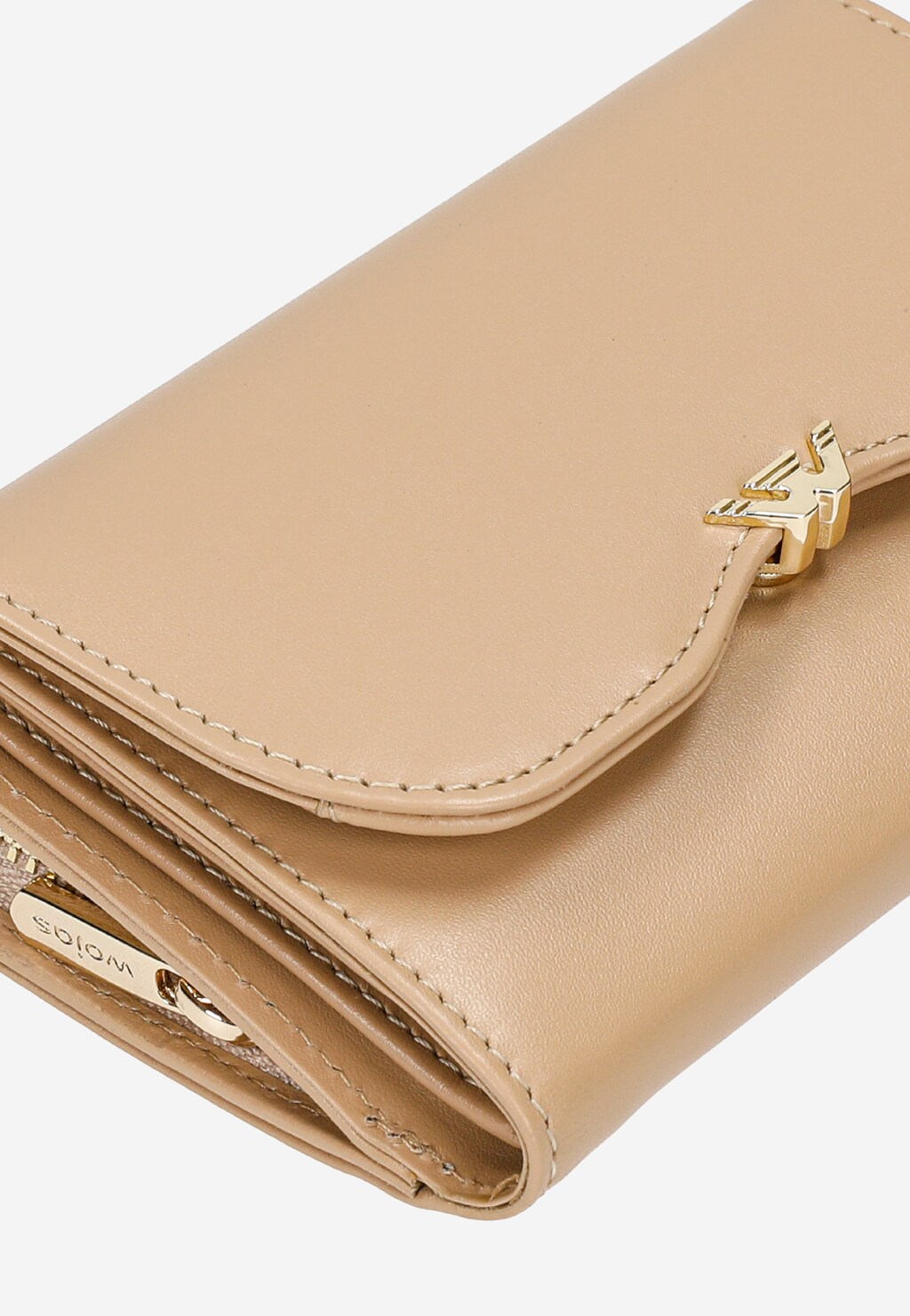 Beżowy portfel damski ze skóry naturalnej 91095-54 Widok 7