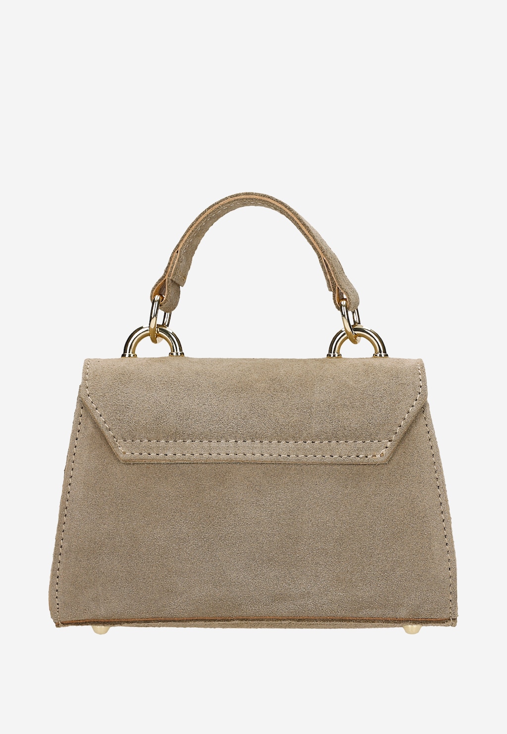 Beżowy kuferek ze złotym zapięciem 80471-64 Widok 3