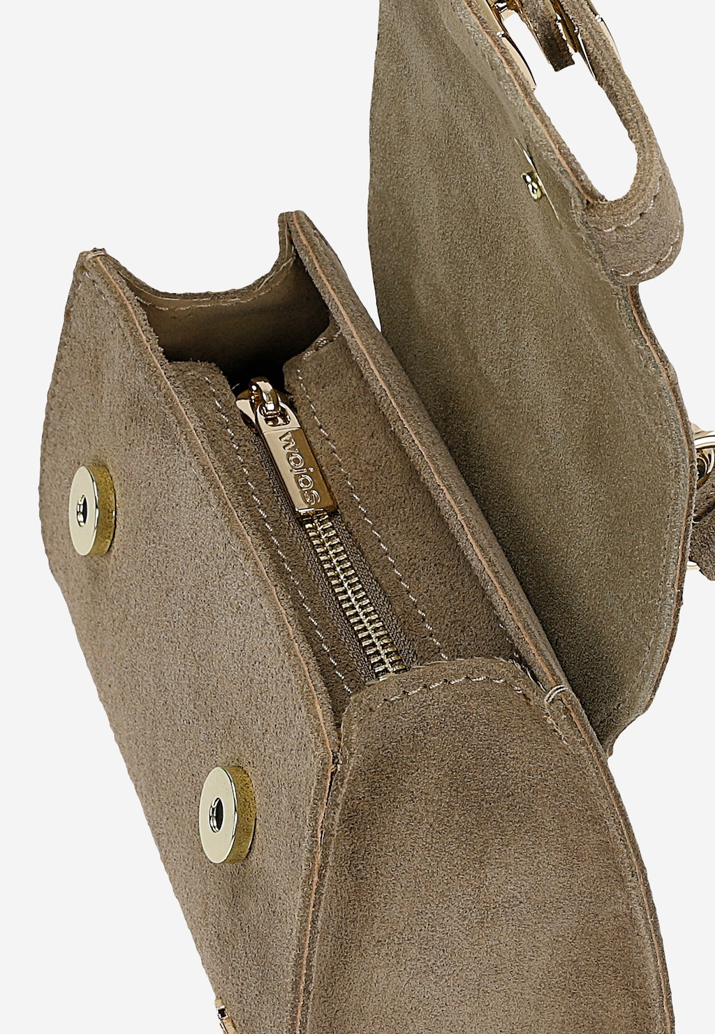 Beżowy kuferek ze złotym zapięciem 80471-64 Widok 6