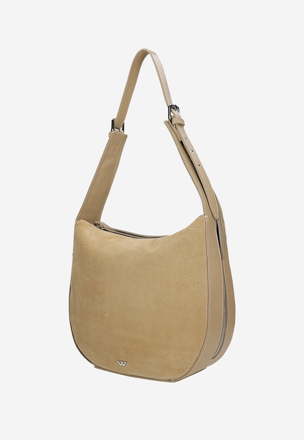 Duża torebka z łączonych skór 80367-74 Widok 2