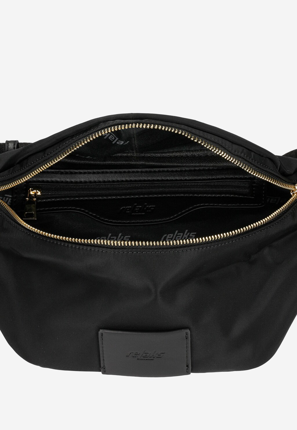 Czarna nylonowa nerka damska RELAKS R80304-11 Widok 5