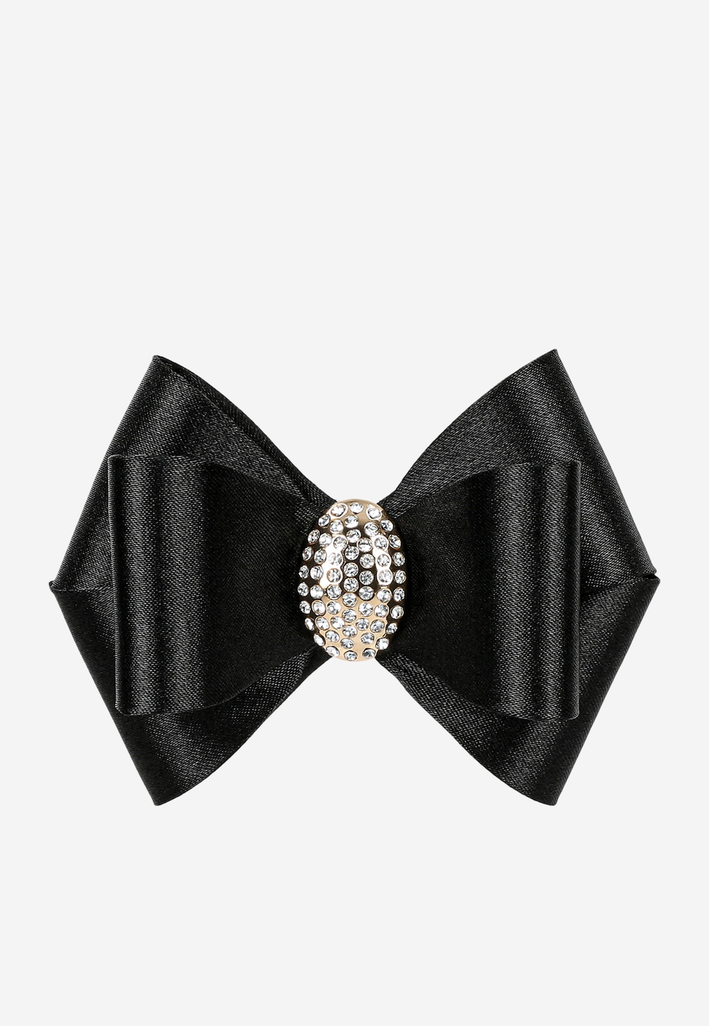 Eleganckie klipsy do obuwia z czarną kokardą 98540-11 Widok 3