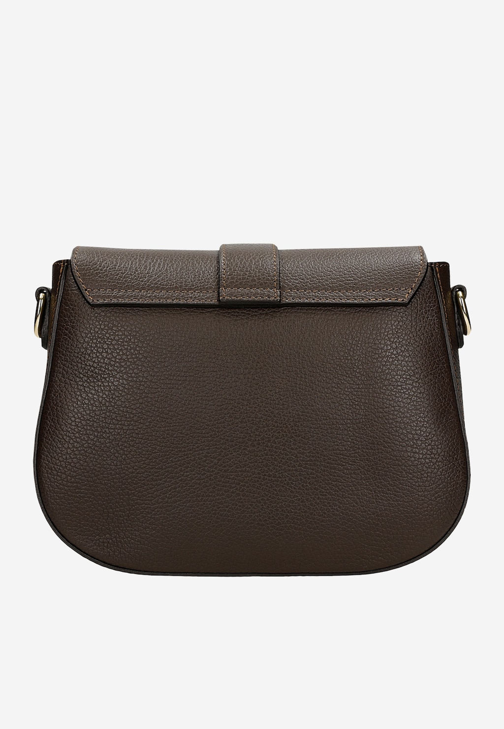 Malá kožená kabelka v čokoládovo hnedej farbe 80385-52 Widok 4