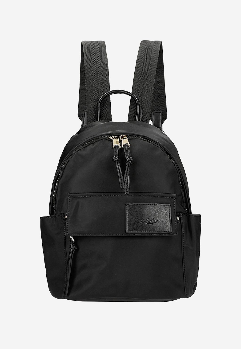 Czarny damski plecak miejski RELAKS R90010-11 Widok 1