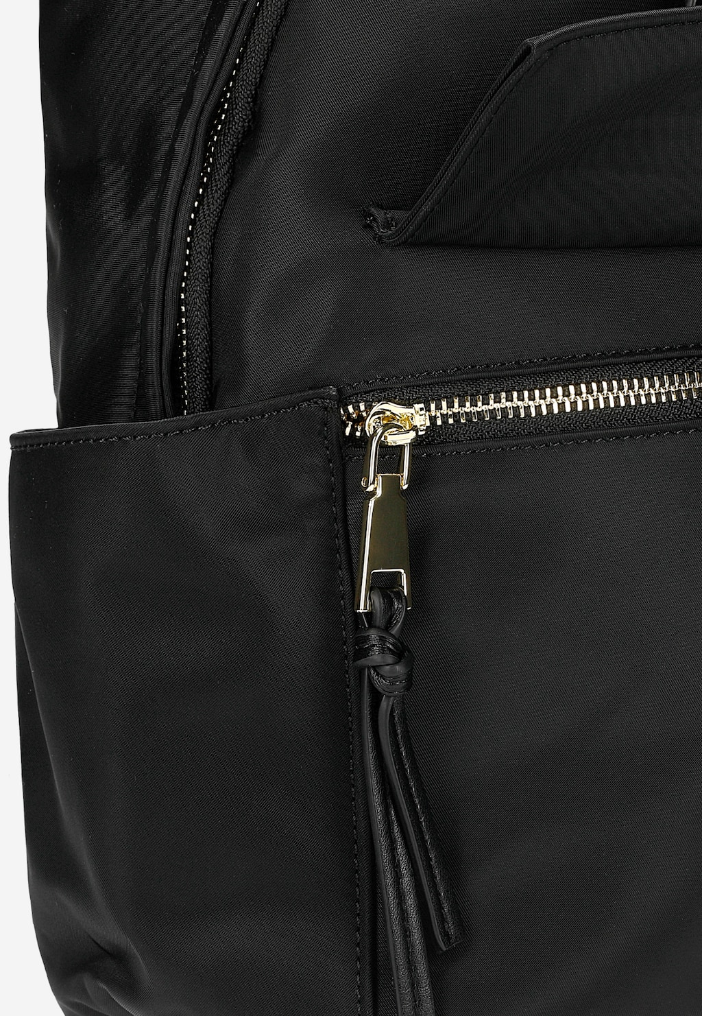 Czarny damski plecak miejski RELAKS R90010-11 Widok 6