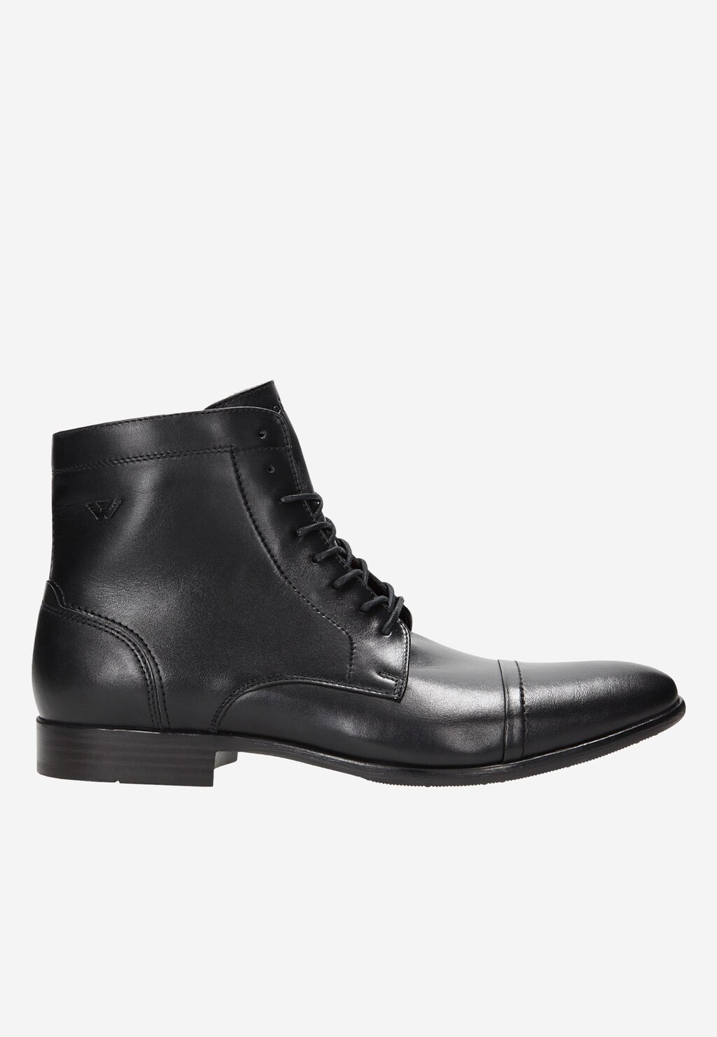 Czarne męskie trzewiki 4292-50 Widok 1