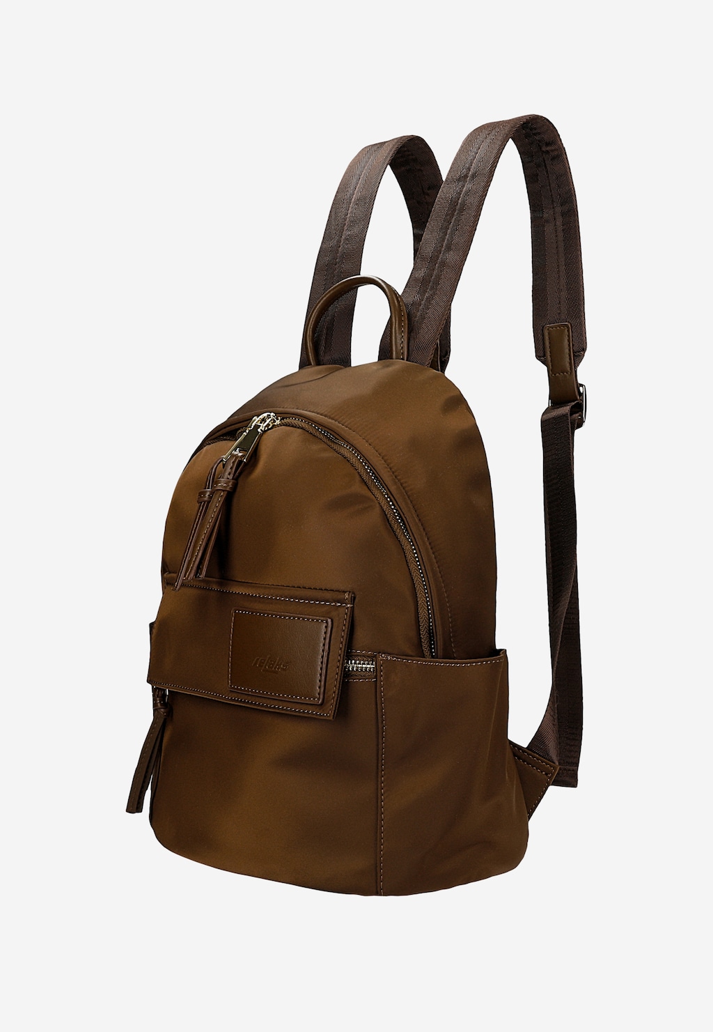 Mały brązowy plecak damski RELAKS R90010-12 Widok 2