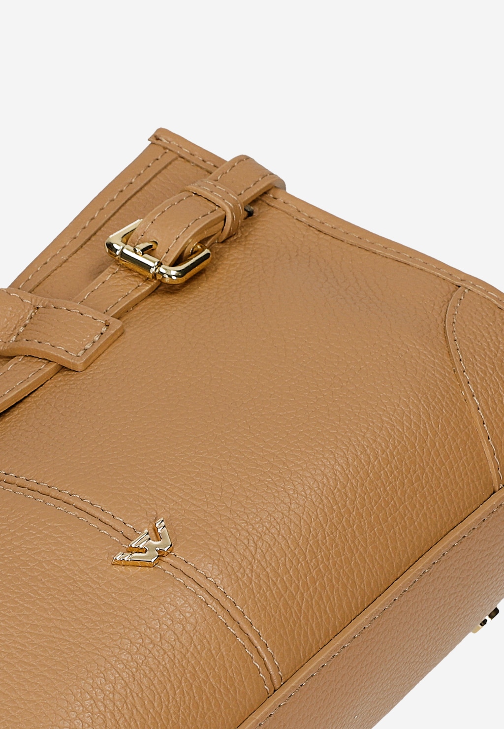 Jasnobrązowa torebka damska ze skóry naturalnej 80479-53 Widok 7
