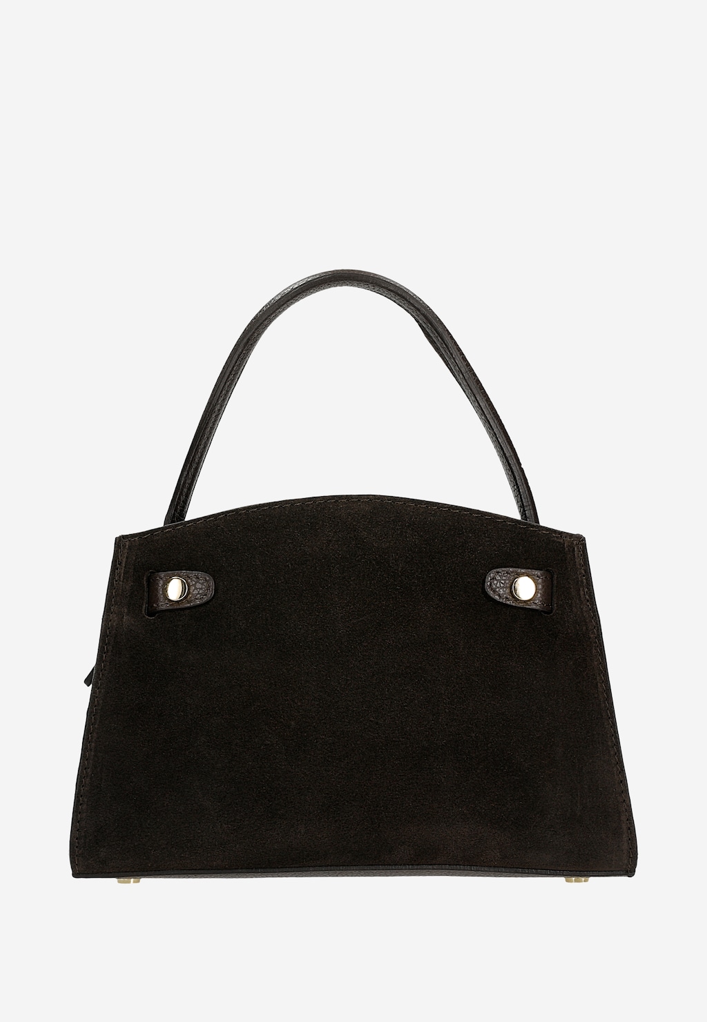 Elegancka czekoladowa torebka kuferek 80487-72 Widok 3