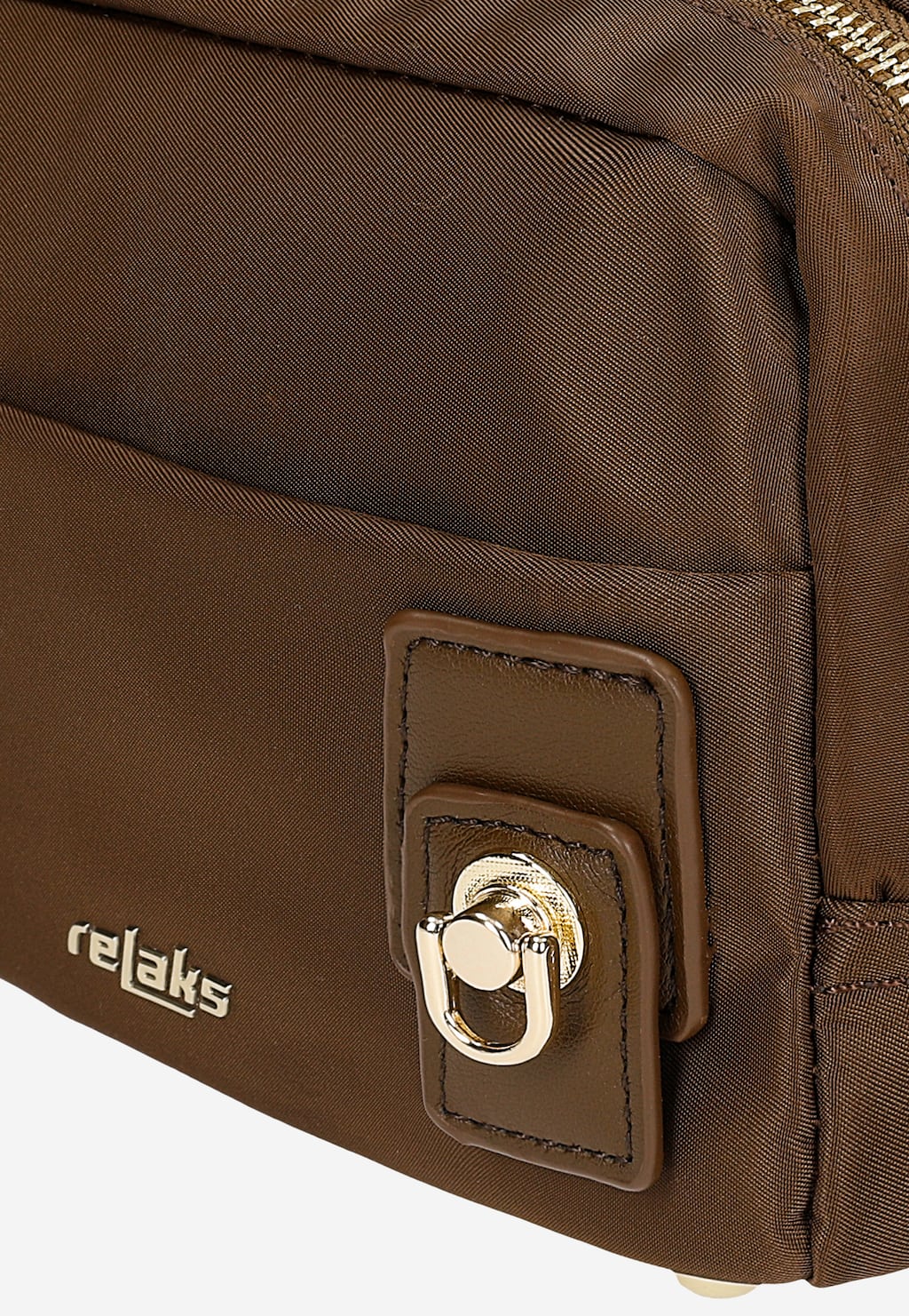 Mała brązowa torebka damska RELAKS R80307-12 Widok 7