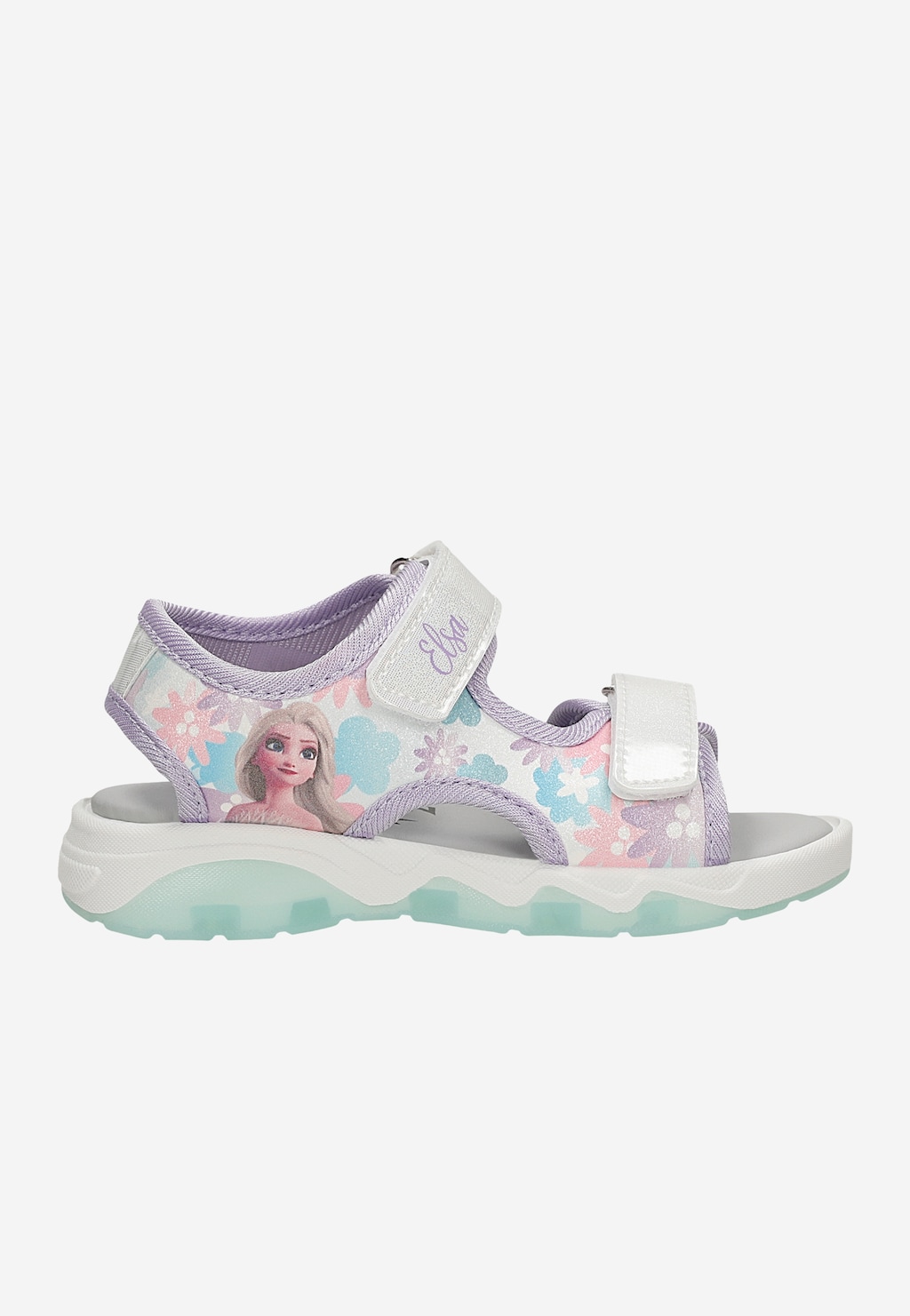 Kolorowe sandały FROZEN ze świecącą podeszwą BARTEK 89005-49 Widok 1