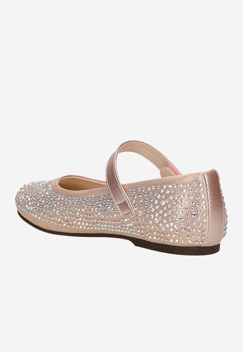 Różowe balerinki dziewczęce z kryształkami BARTEK 83019-15 Widok 3