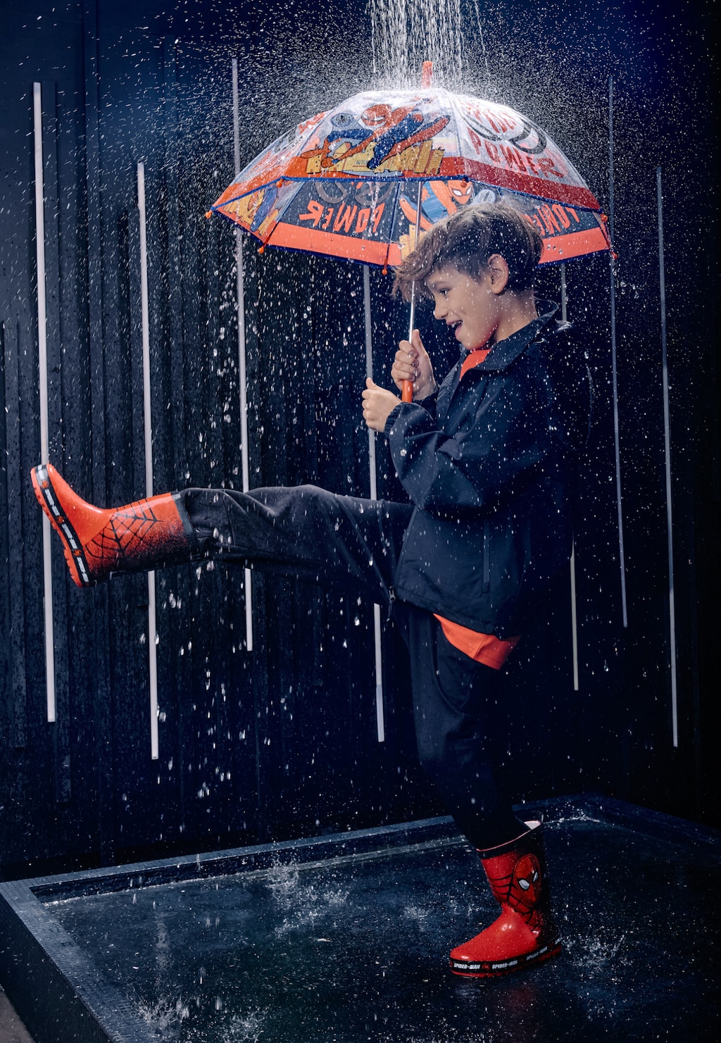 Parasol dziecięcy Spider-Man BARTEK 85801-15 Widok 6