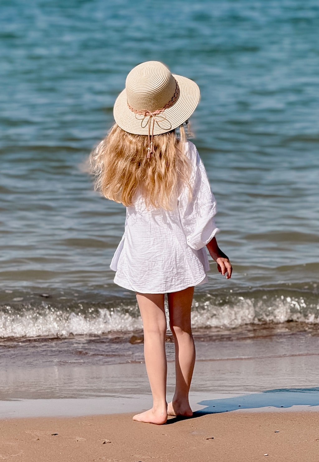 Pletený klobúk s ozdobným kvetovým detailom BARTEK 85606-14 Widok 8