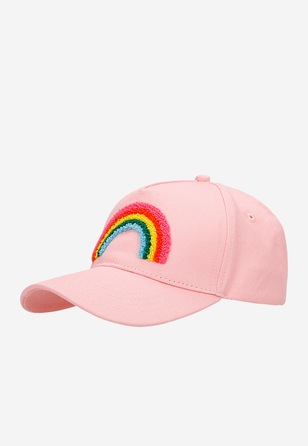 Ružová šiltovka pre dievčatá BARTEK 85611-16