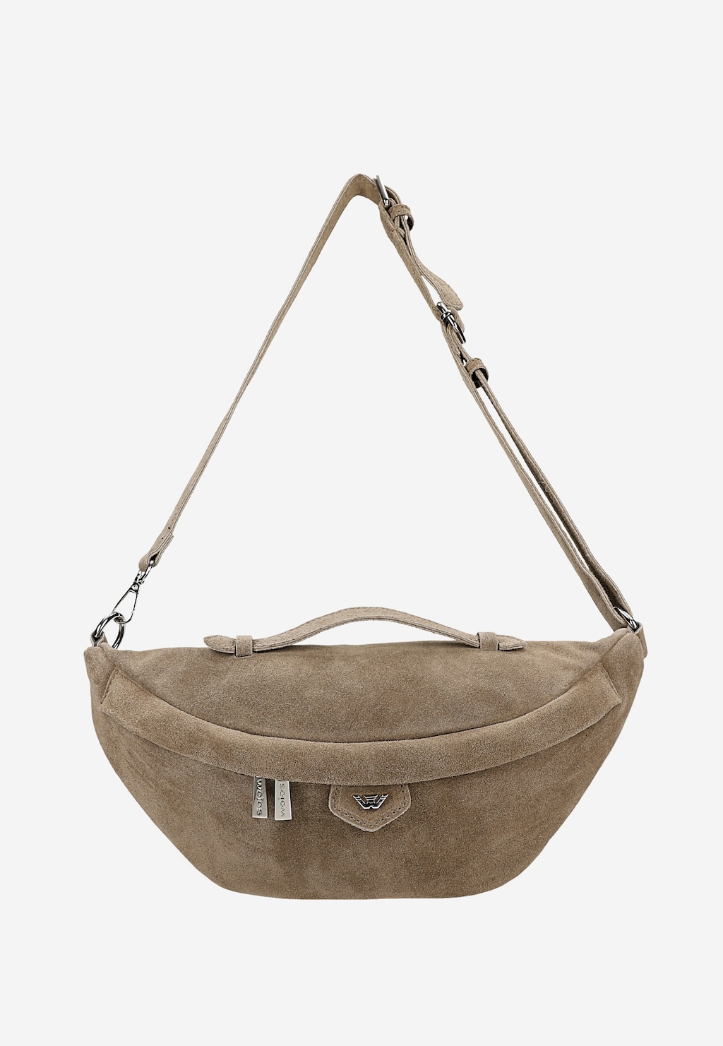 Duża beżowa nerka z dwoiny 80470-64 Widok 4