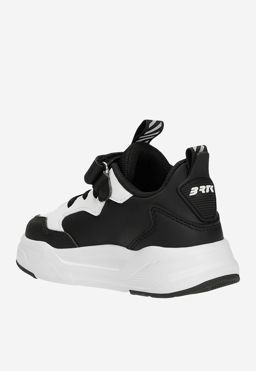 Czarne trampki dziecięce na platformie BARTEK 87025-19 Widok 3