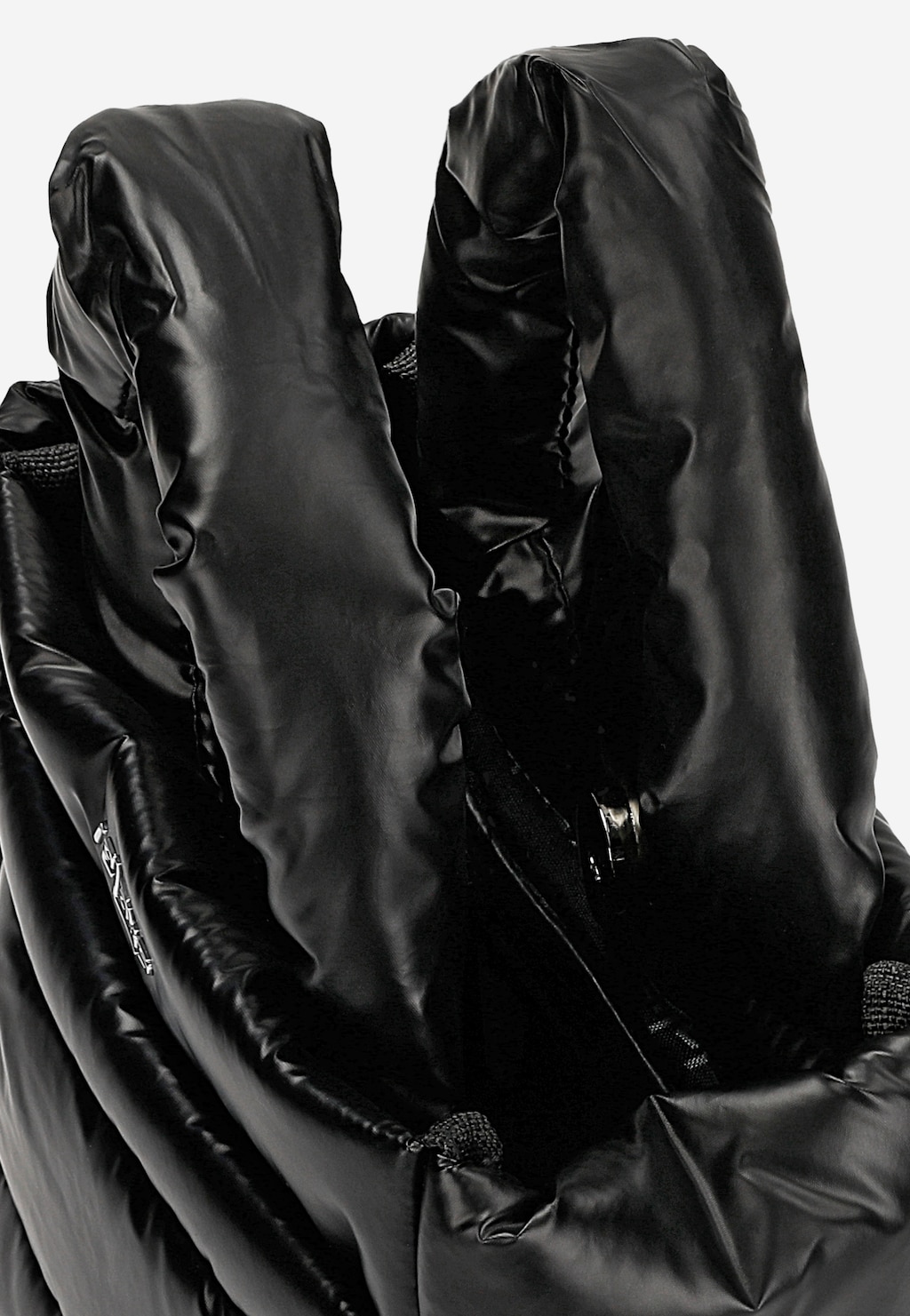 Czarna pikowana torebka damska RELAKS R80303-11 Widok 5