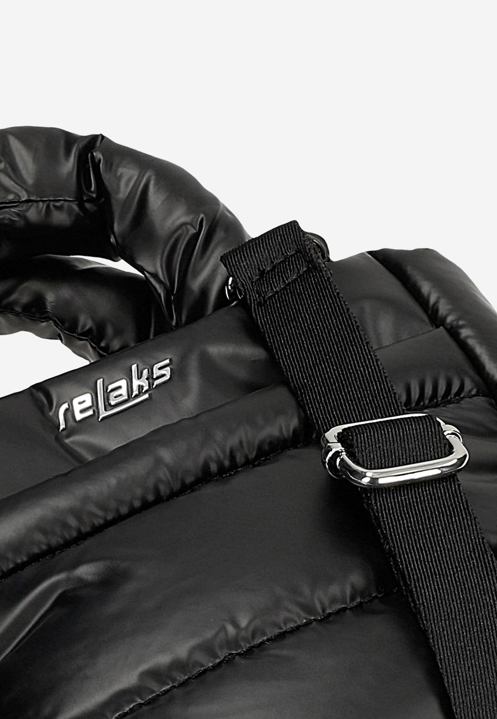 Czarna pikowana torebka damska RELAKS R80303-11 Widok 7